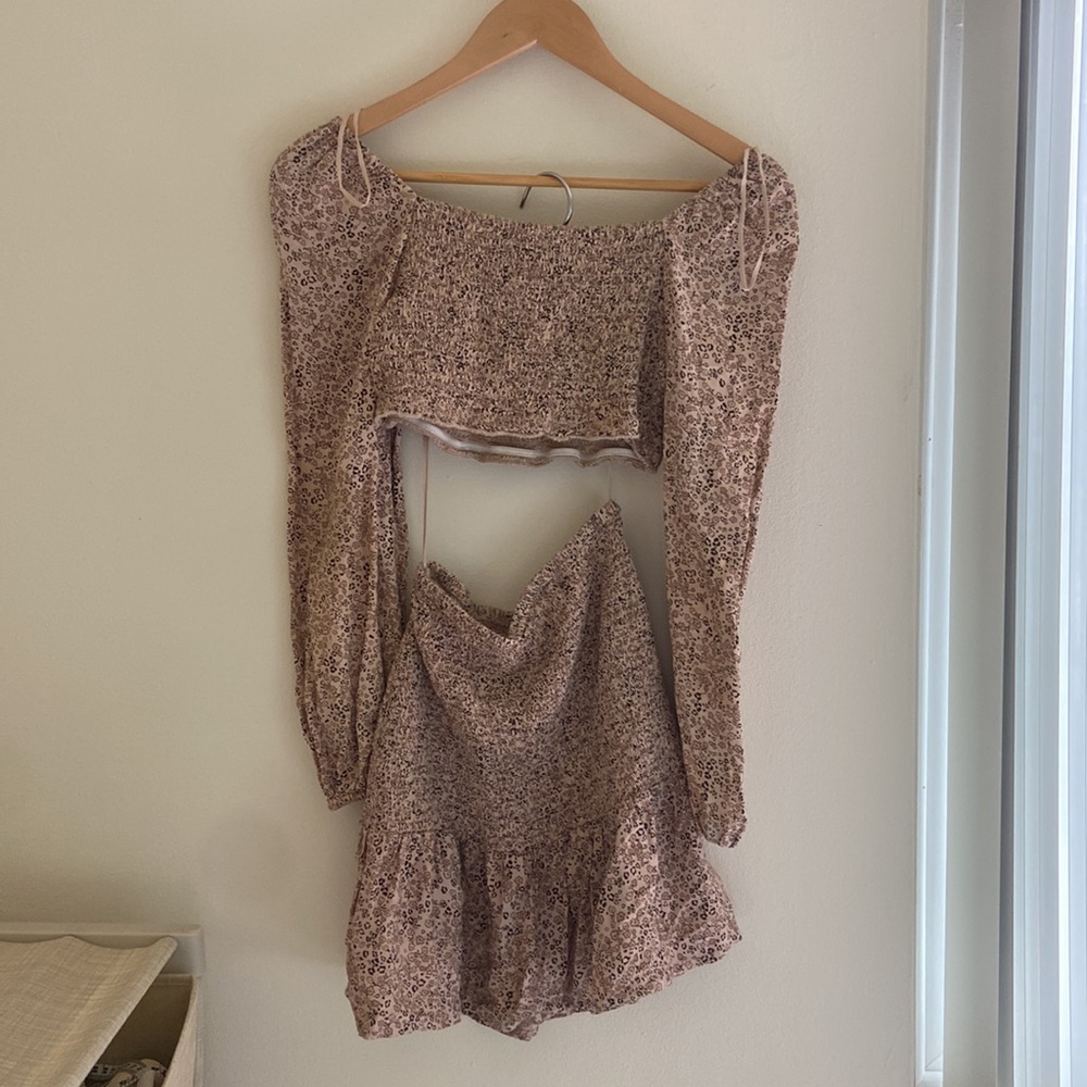 Skirt and Top Two Piece Set